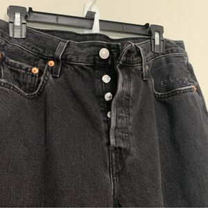 Levi’s 501 button fly Black Denim Women's Jeans